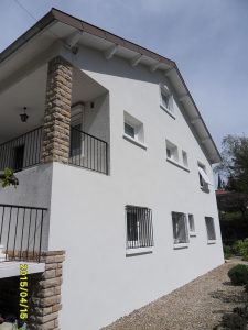 Façade maison après travaux - Mâcon